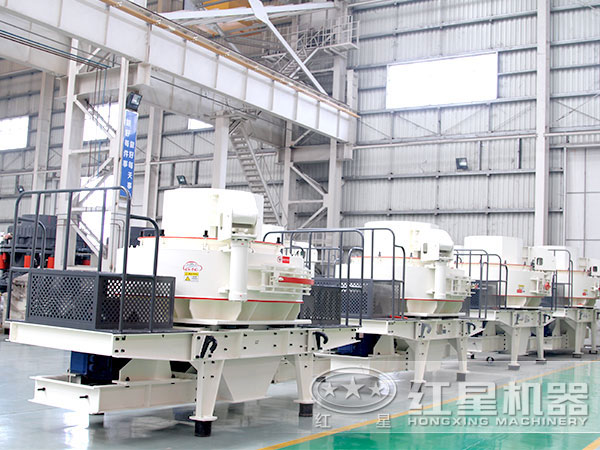 河卵石制砂機(jī)實(shí)拍