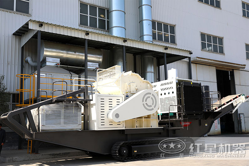 履帶式細(xì)碎制砂機 履帶式細(xì)碎制砂機