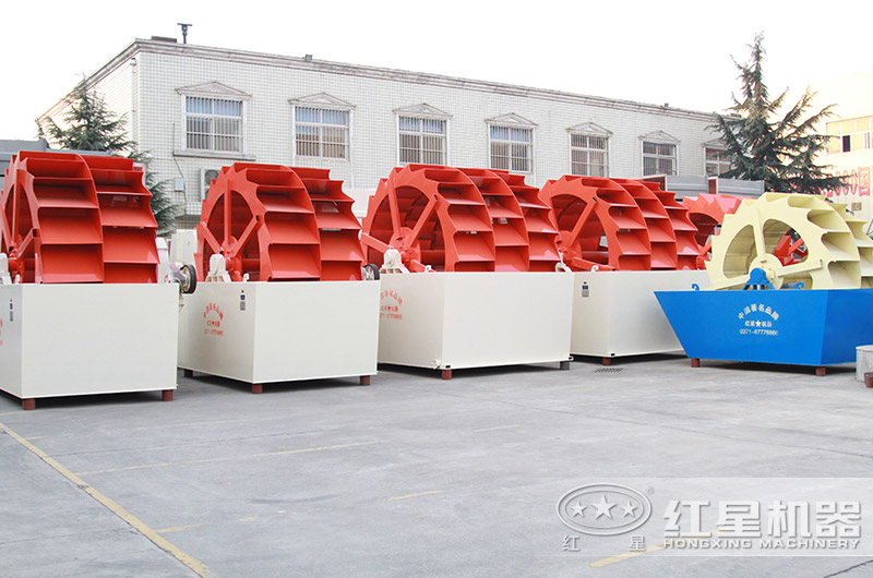 雙輪、三輪洗沙機(jī)設(shè)備展示圖