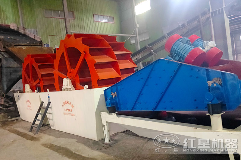 時(shí)產(chǎn)160噸洗沙機(jī)型號(hào)有哪些？搭配脫水篩減少細(xì)沙流失