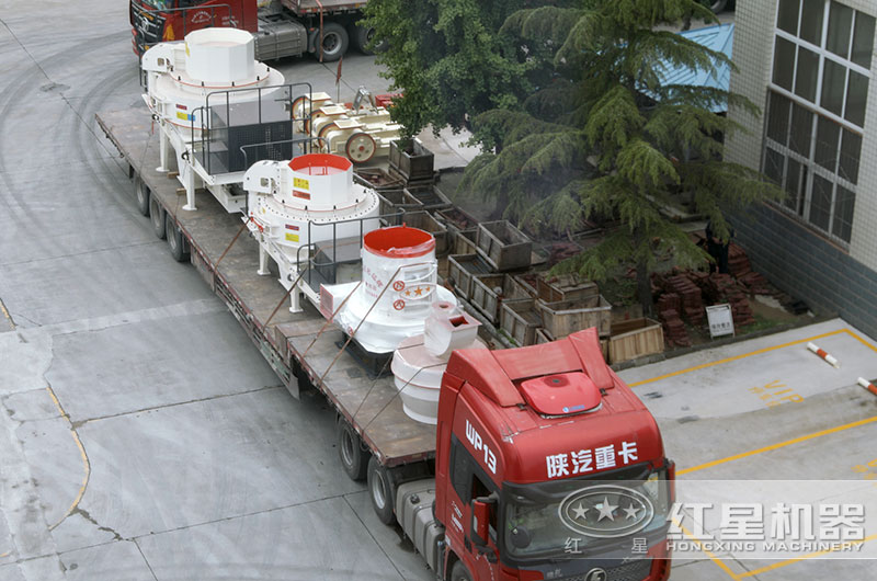 紅星打沙機(jī)發(fā)貨現(xiàn)場圖