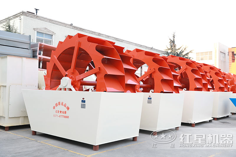 大型輪斗式洗砂機參數(shù)，工作視頻及廠家介紹