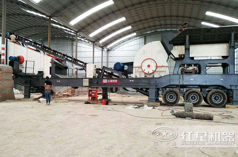 一飽眼福！四條時產(chǎn)200噸的機制砂生產(chǎn)線作業(yè)現(xiàn)場