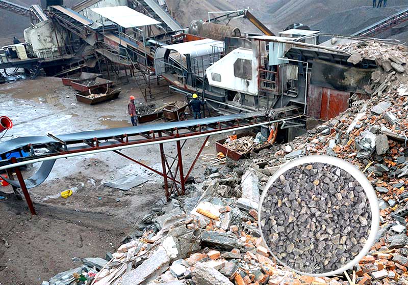 建筑垃圾的再生：一臺時產(chǎn)百噸破碎機，讓廢物變身為寶